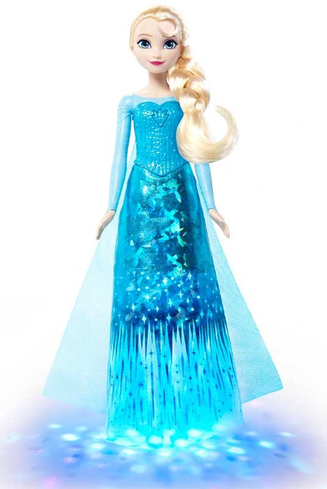 Disney Prinsessa Frozen laulava Elsa nukke valotoiminnolla