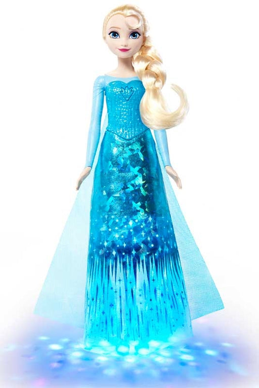 Disney Prinsessa Frozen laulava Elsa nukke valotoiminnolla