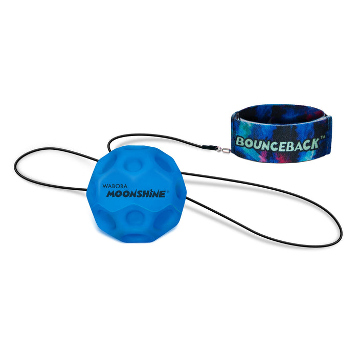 Waboba LED Bounce Back Moon ball pallo valolla - valitse väri