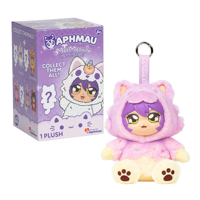 Aphmau MeeMeows Plush Bag Charm yllätys hahmo 15cm