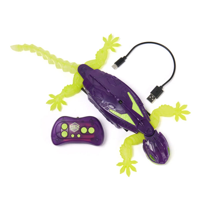 Hex Bots Wall Crawler robotti Gecko lisko - loistaa pimeässä