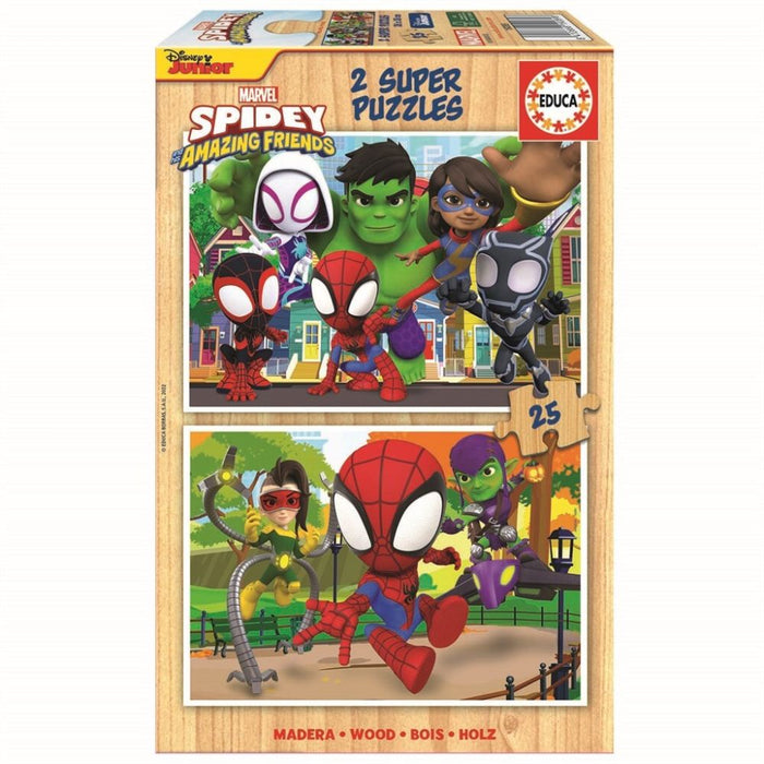 Educa Spidey palapeli, 2 x 25 palaa