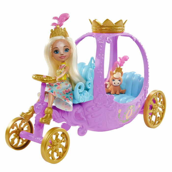 Enchantimals Royal Prinsessa vaunut ja poni -leikkisetti
