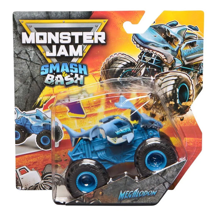 Monster Jam 1:64 Smash & Bash auto - Megalodon