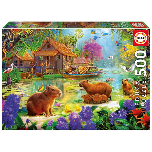 Educa Capybara kylä, 500 palaa