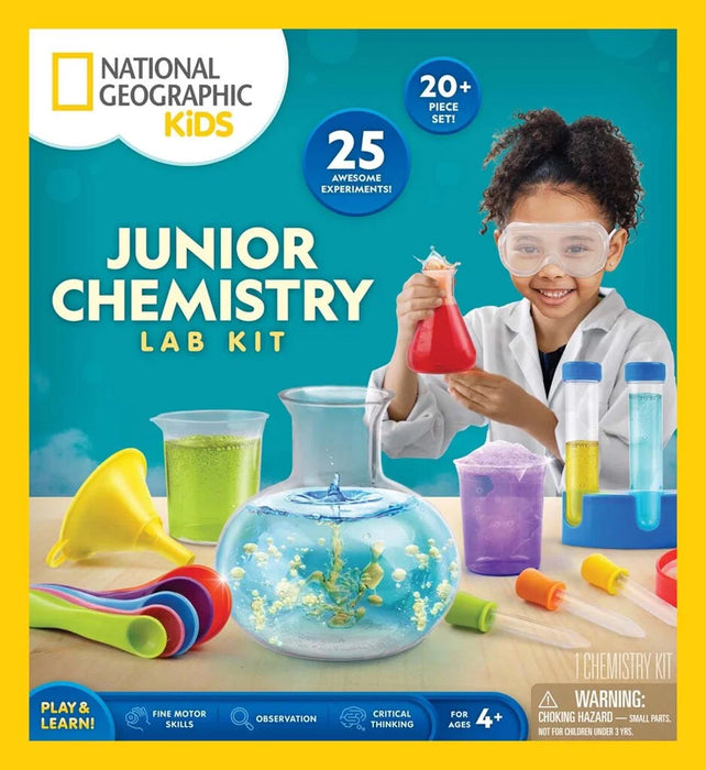 National Geographic Junior kemistin laboratorio