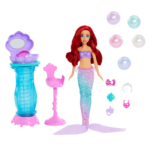 Disney Ariel Mermaid Surprise nukke ja simpukka kampauspöytä