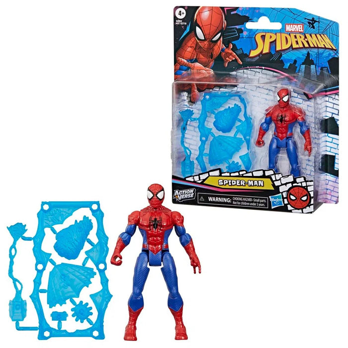 Spiderman ActionVerse hahmo 11cm ja lisävarusteet