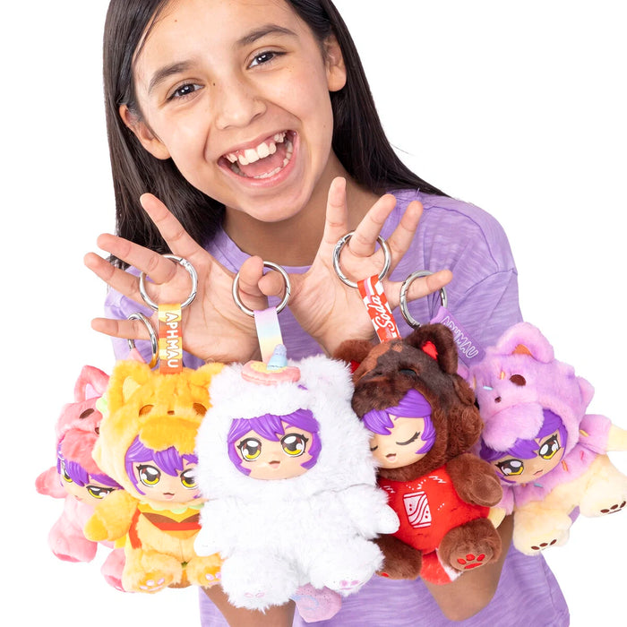 Aphmau MeeMeows Plush Bag Charm yllätys hahmo 15cm