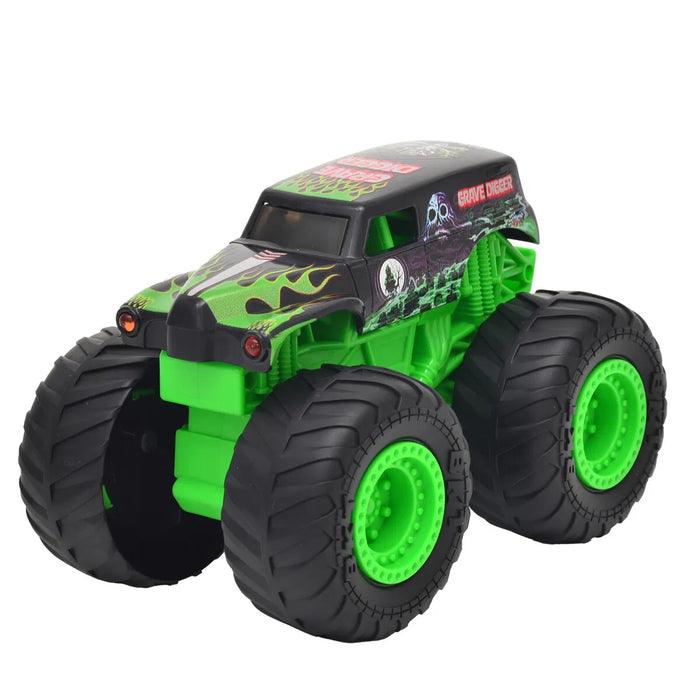 Monster Jam lights and sound Grave Digger auto 1:24