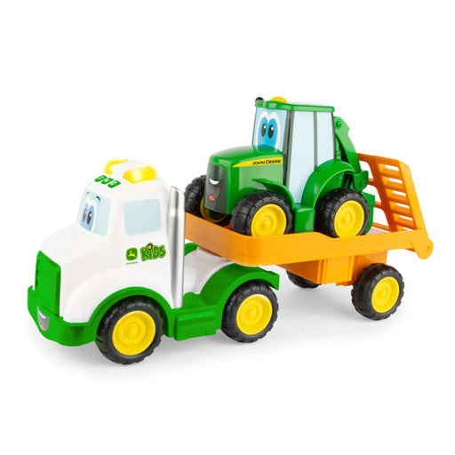 John Deere Traktori ja Kuljetusrekka äänillä ja valoilla 18kk+