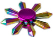 Fidgix metallic Spinner fidget - sormissa pyöriteltävä