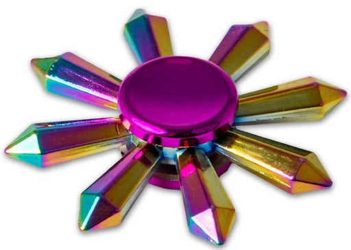 Fidgix metallic Spinner fidget - sormissa pyöriteltävä