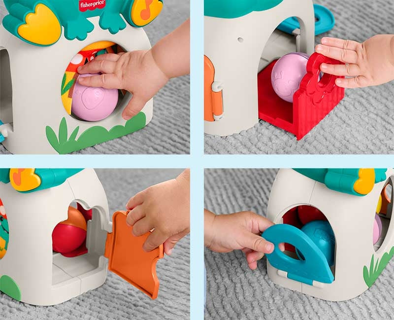 Fisher Price Sammakko ja pallot vauva lelu