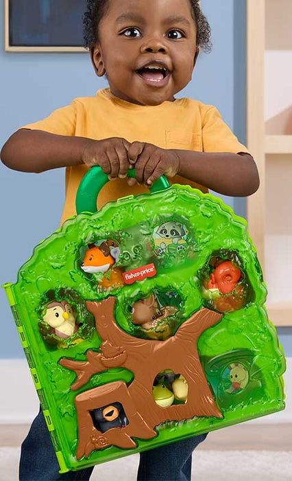 Fisher Price Little People metsäneläimet leikkisalkku