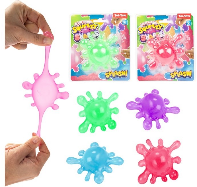 Squeezy Splash! puristeltava Stressi fidget lelu