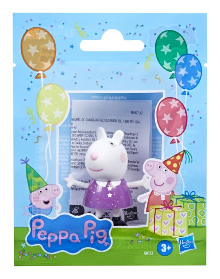 Pipsa Possu Party Friends figuuri 6cm - valitse hahmot