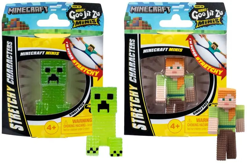 Goo Jit Zu Minecraft Minis super strech hahmo - lajitelma