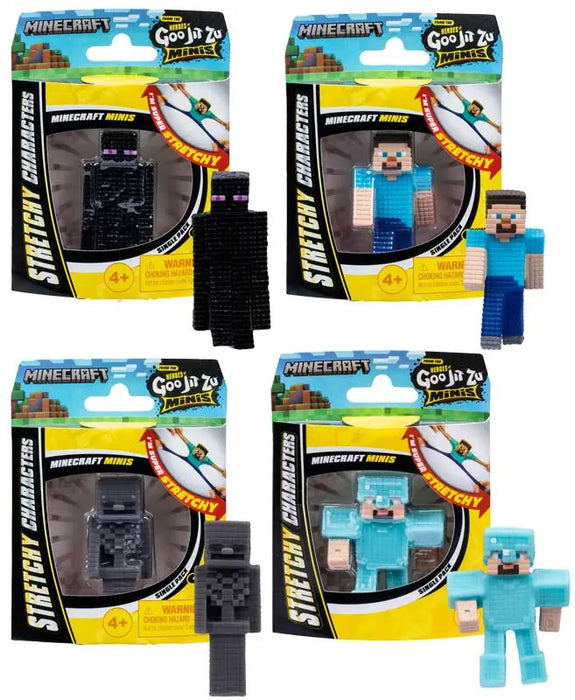 Goo Jit Zu Minecraft Minis super strech hahmo - lajitelma