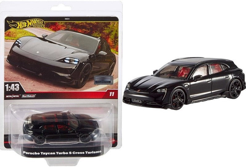 Hot Wheels Premium Porsche Taycan Turbo S Cross Turismo 1:43