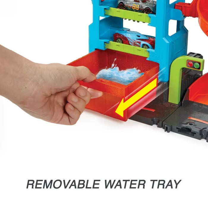 Hot Wheels City Mega Tower Car Wash auto leikkisetti