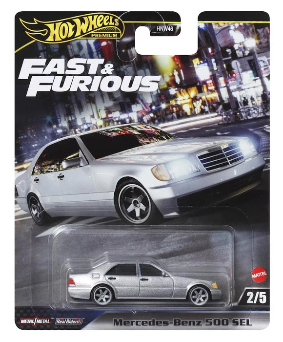 Hot Wheels Premium Fast & Furious Mercedes-Benz 500 SEL