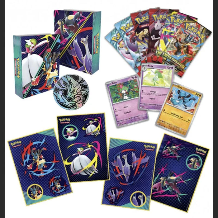 Pokemon Collector's Chest Gardevoir & Lucario -keräilykortit + salkku
