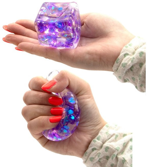 Ice Cube puristeltava Stressi fidget lelu