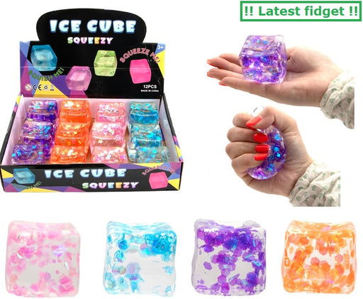 Ice Cube puristeltava Stressi fidget lelu