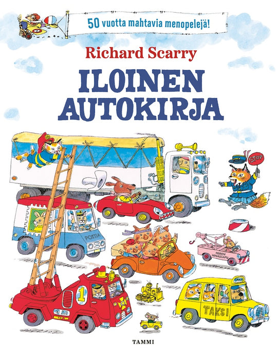 Iloinen Autokirja Juhlajulkaisu - Richard Scarry