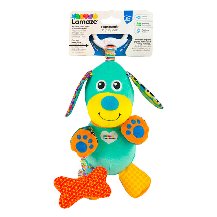 Lamaze Pupsqueak vauvan pehmolelu