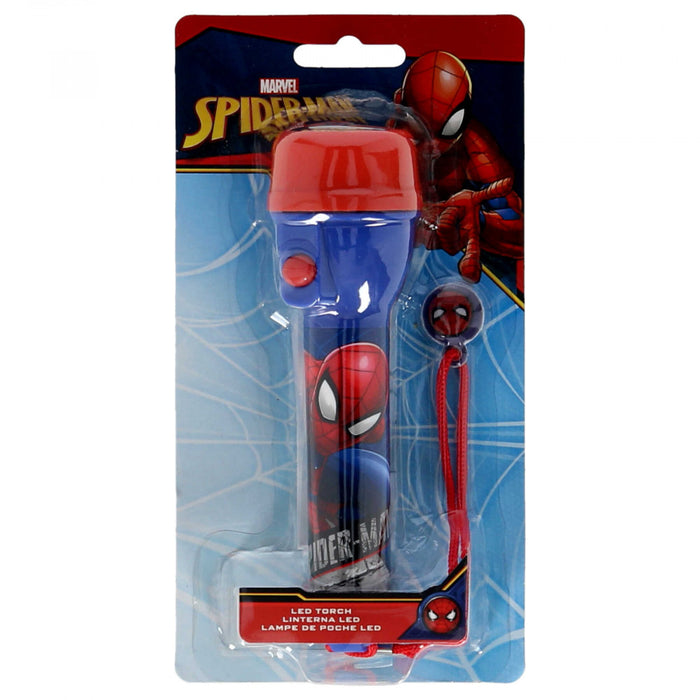 Lasten LED Taskulamppu - Spiderman
