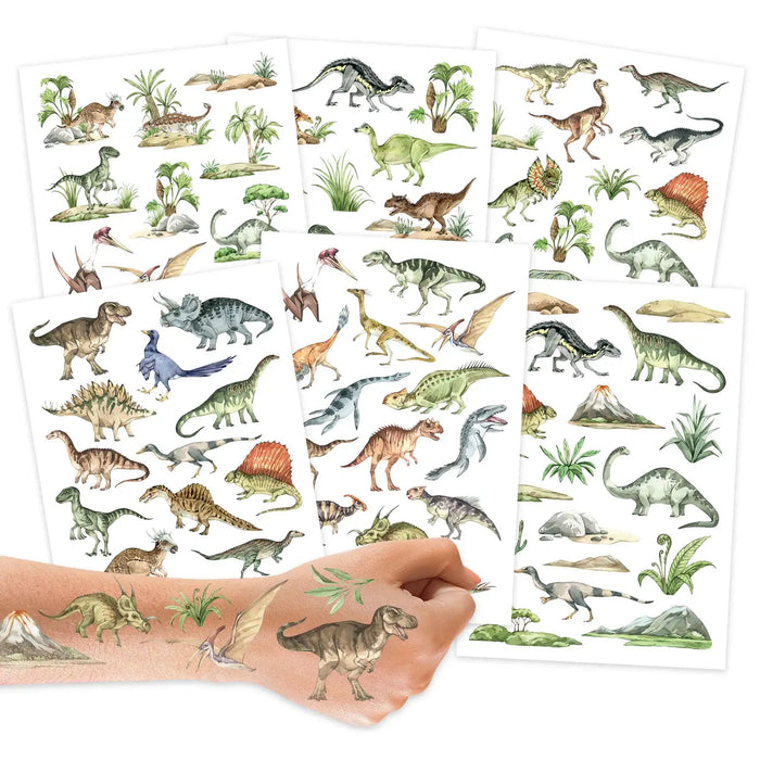 Lasten tatuointi kuvat 100kpl - Dinosaurukset