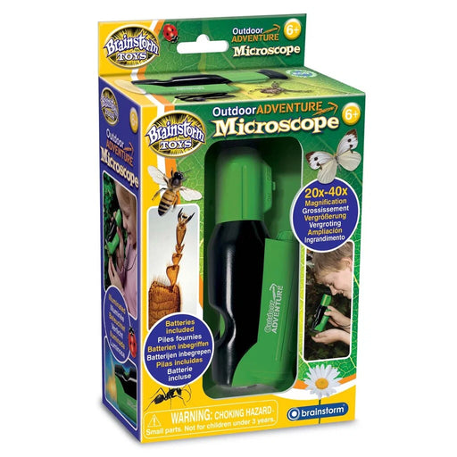 Brainstorm Outdoor Adventure lasten kannettava mikroskooppi