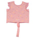 Monnëka lasten vaaleanpunainen Valas uimaliivi 2-3v