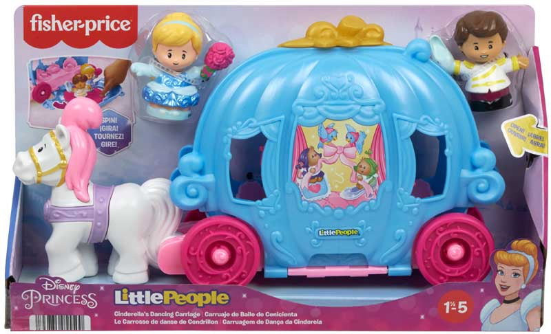Fisher Price Little People Tuhkimon vaunut