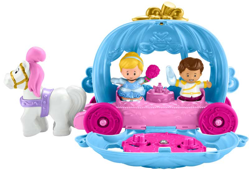 Fisher Price Little People Tuhkimon vaunut