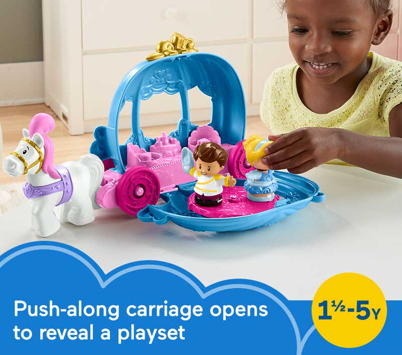 Fisher Price Little People Tuhkimon vaunut