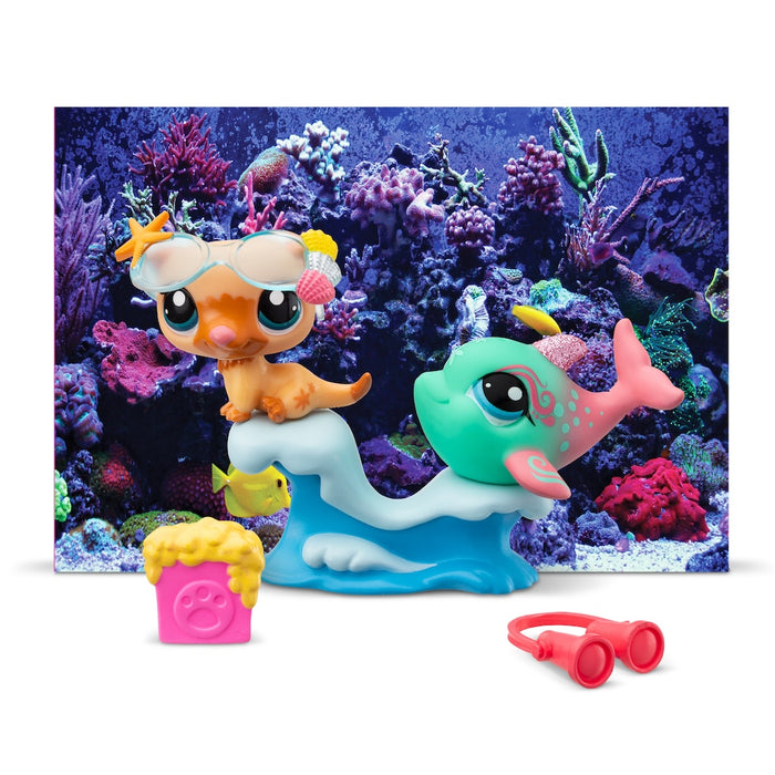 Littlest Pet Shop G7 Petfluenzer Aquarium Shel-fie Fun