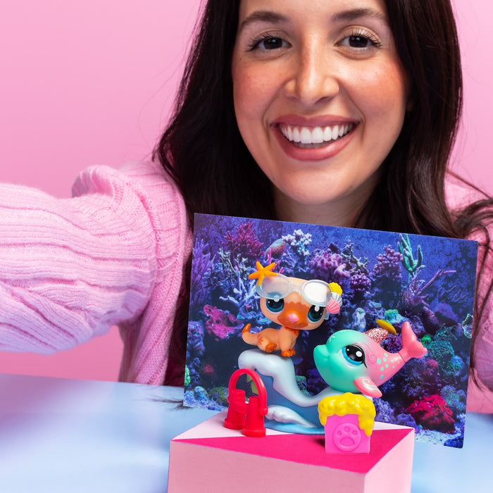 Littlest Pet Shop G7 Petfluenzer Aquarium Shel-fie Fun