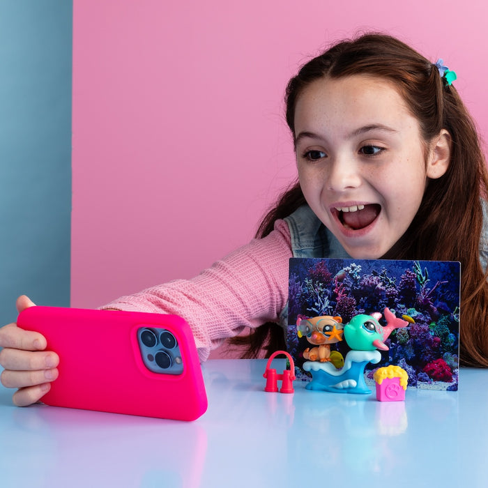 Littlest Pet Shop G7 Petfluenzer Aquarium Shel-fie Fun