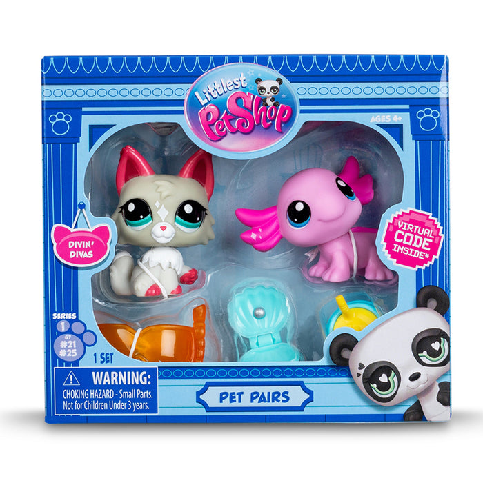 Littlest Pet Shop G7 Divin' Divas Pet Pair