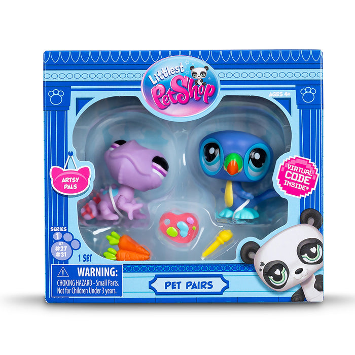 Littlest Pet Shop G7 Artsy Pals Pet Pair