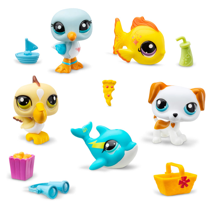 Littlest Pet Shop G7 Beach Besties Collector Set