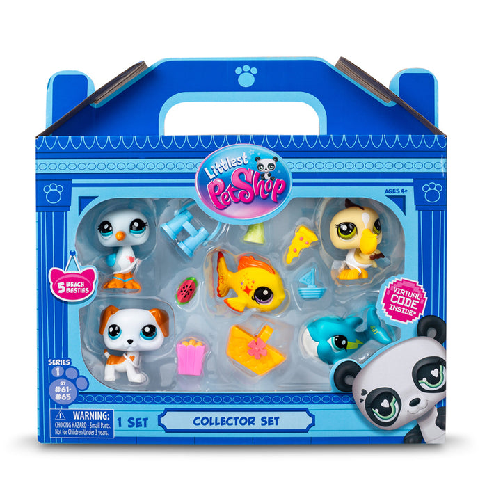 Littlest Pet Shop G7 Beach Besties Collector Set