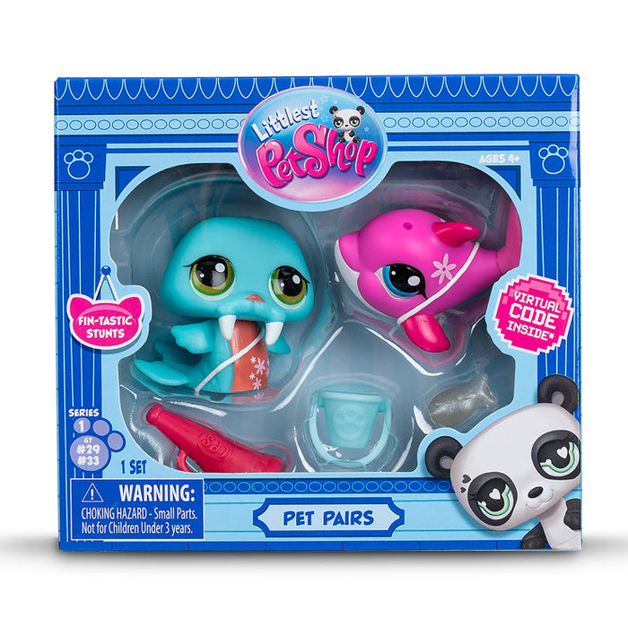 Littlest Pet Shop G7 Fintastic Stunts Pet Pair