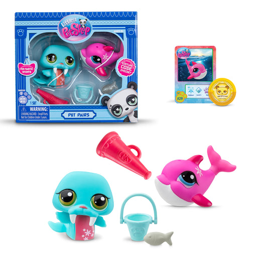 Littlest Pet Shop G7 Fintastic Stunts Pet Pair