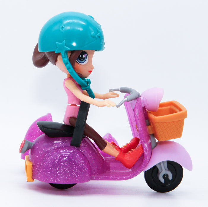 Littlest Petshop Blythe nukke ja Skootteri