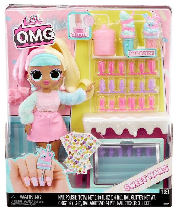 L.O.L. OMG Sweet Nails Candylicious Sprinkles Shop nukke