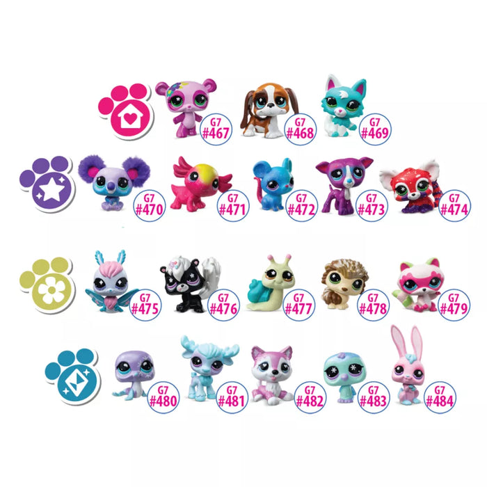 Littlest Pet Shop Pet Pals G7 S6 koko sarja 18kpl! - Ennakkotilaus!